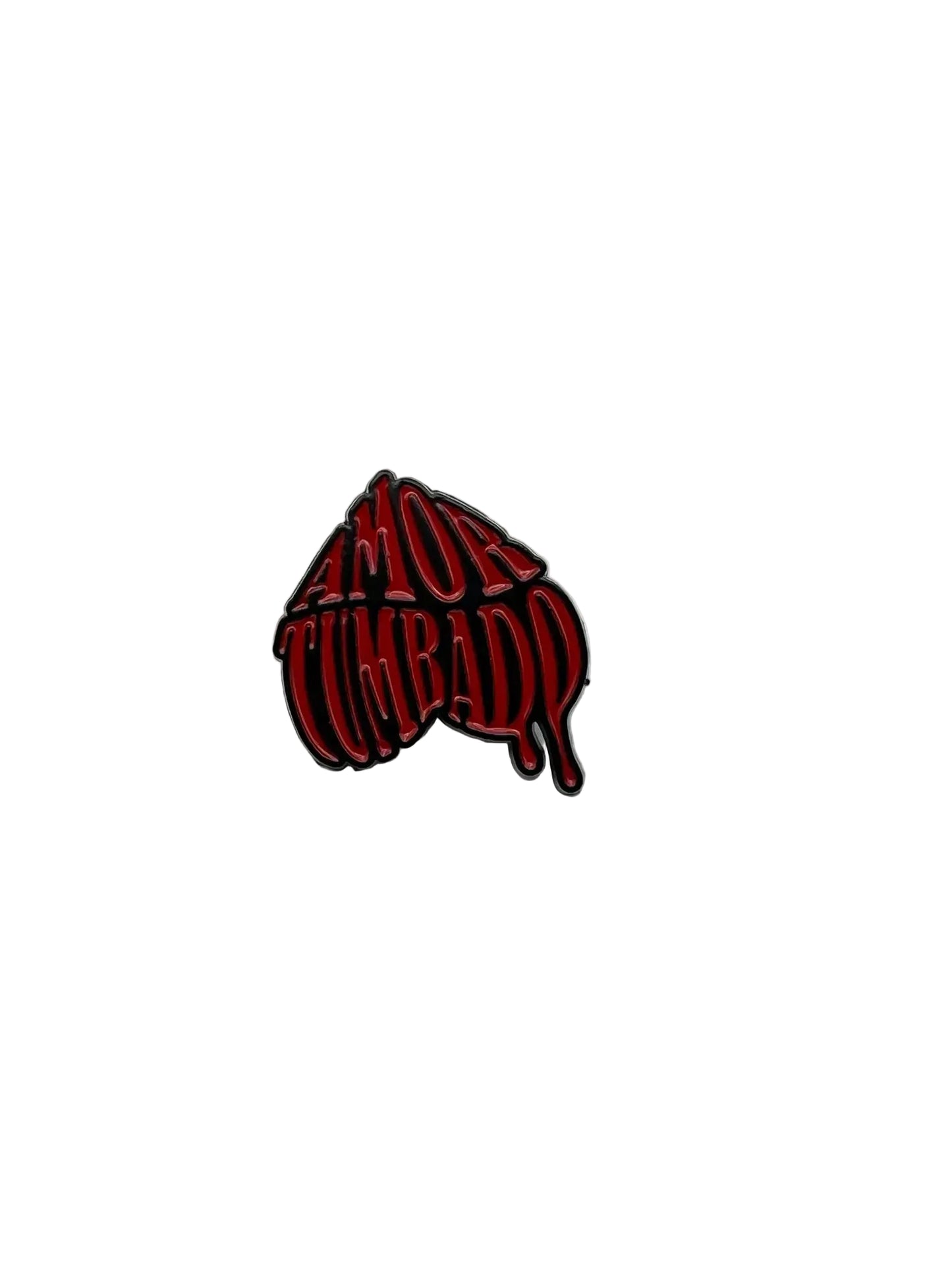 Pin Corazon tumbado
