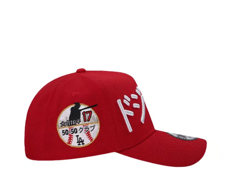 Los Angeles Dodgers Kanji 50 50 Season Ohtani Red Prime Edition