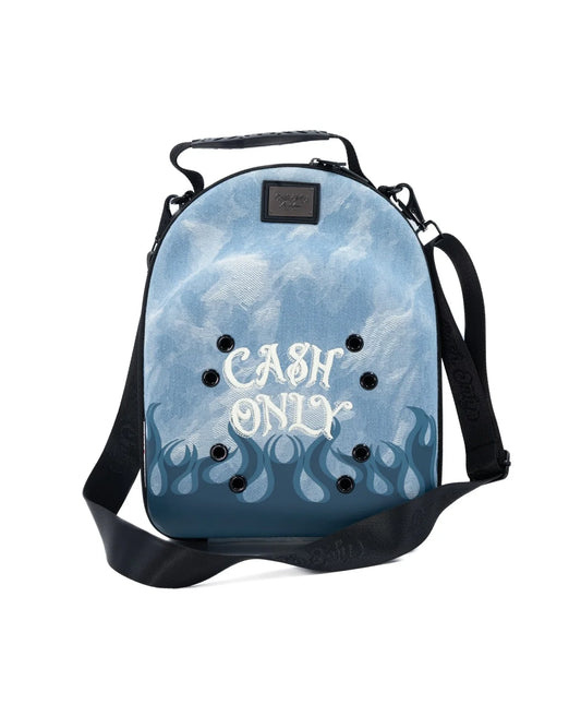 Cap carrier FLAMES ON DENIM