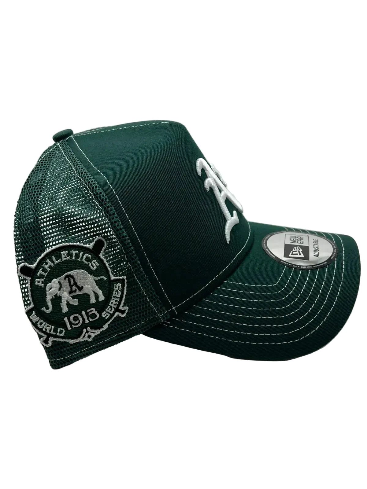 Oakland Athletics Word Series verde