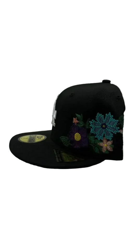 Los Angeles Dodgers Florals Black