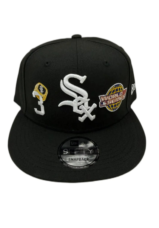 White Sox Patch Pride Fitted