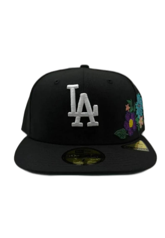 Los Angeles Dodgers Florals Black