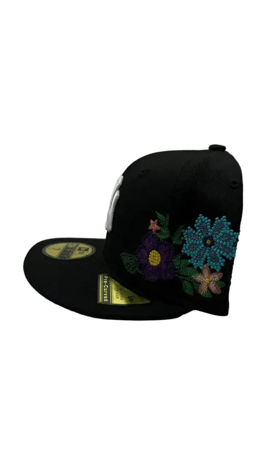 Yankees Florals Black
