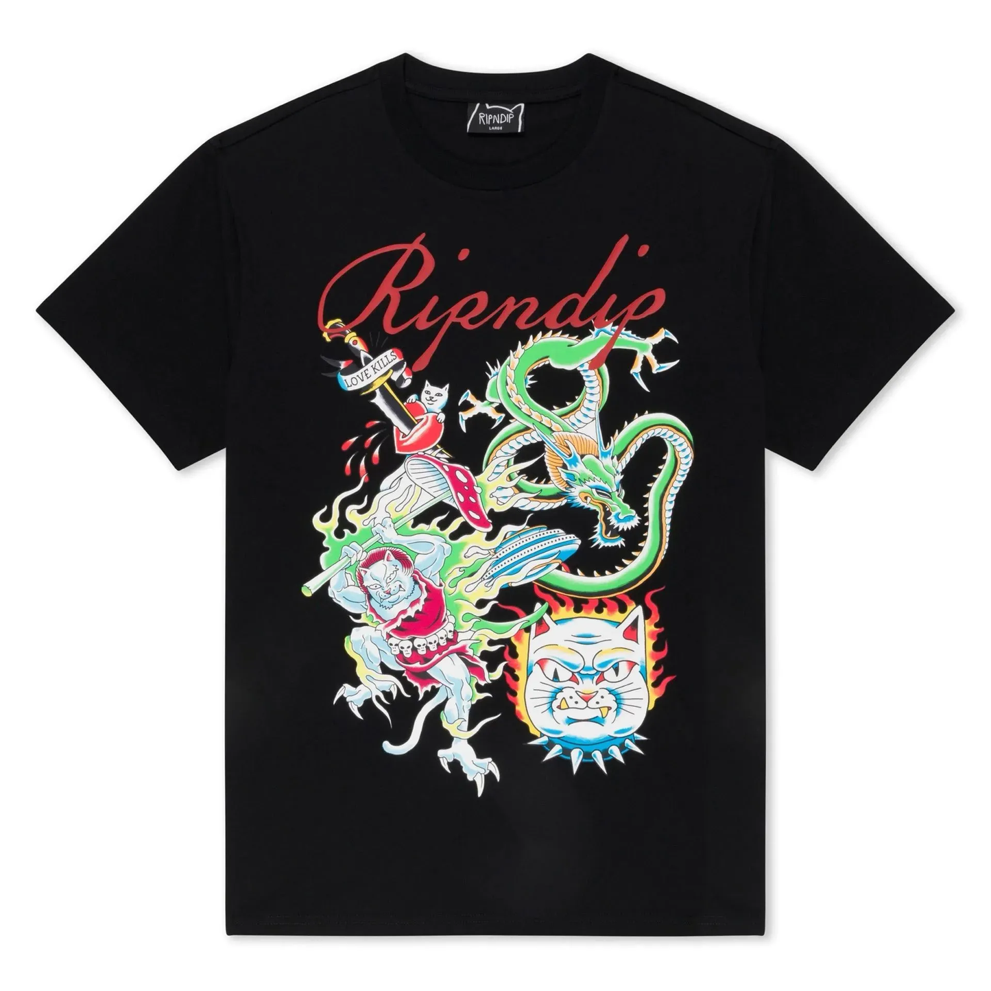 PLAYERA INKED (NEGRO)