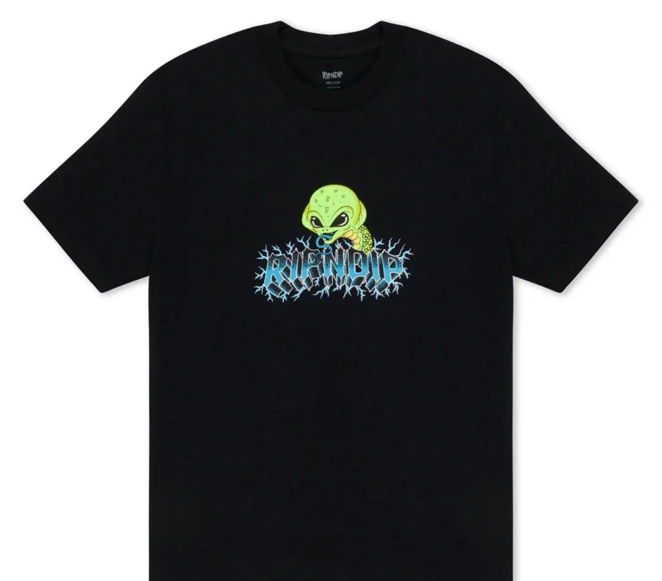 SKULL AND BONES TEE (BLACK)